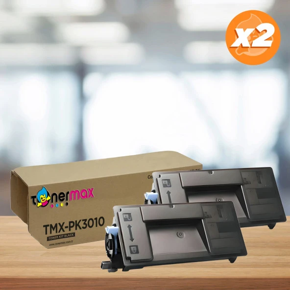 Utax P-4531 MFP Muadil Toneri 2'li Avantaj Paket /TMX-PK3010 / P-4531DN