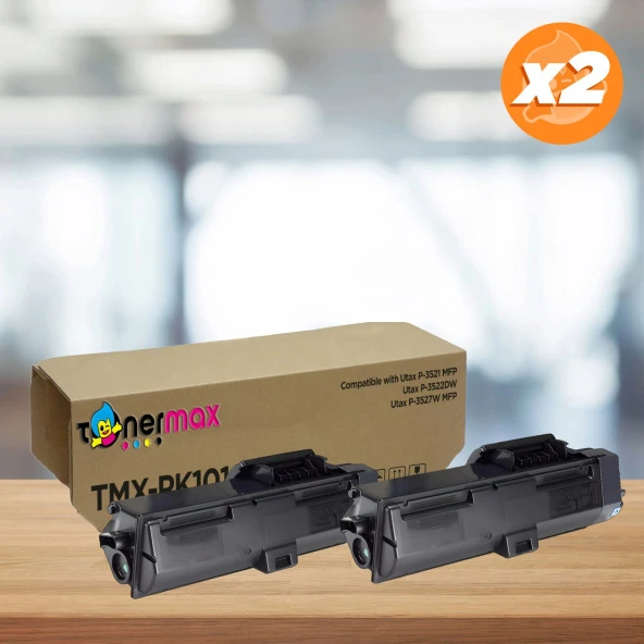 Triumph-Adler P-3521 MFP Muadil Toner 2'li Avantaj Paket / PK-1010 / P3521 MFP