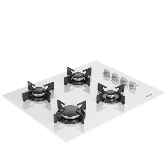 Arçelik OCD T 651 EB Beyaz Cam Ankastre Ocak - 6