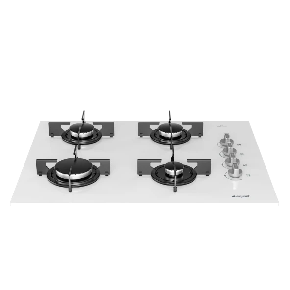 Arçelik OCD T 651 EB Beyaz Cam Ankastre Ocak - 7