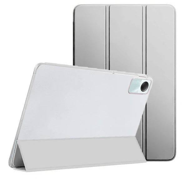Xiaomi Redmi Pad SE 11inç Kılıf PU Deri Smart Standlı Case - 6