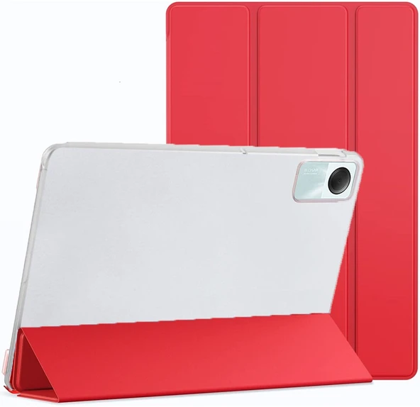 Xiaomi Redmi Pad SE 11inç Kılıf PU Deri Smart Standlı Case - 3