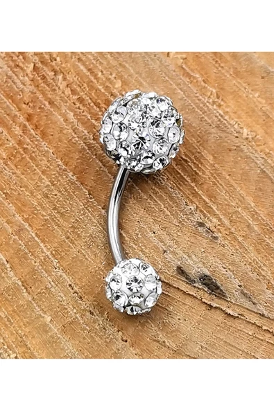 Çelik Taşlı Piercing ürün görseli 1