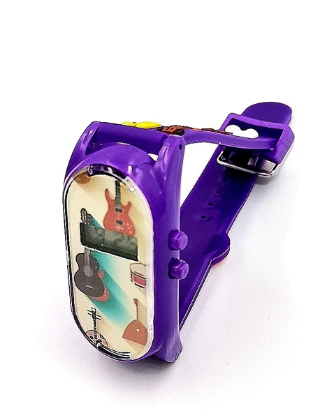 Renkli Figürlü Diital Çocuk Saati