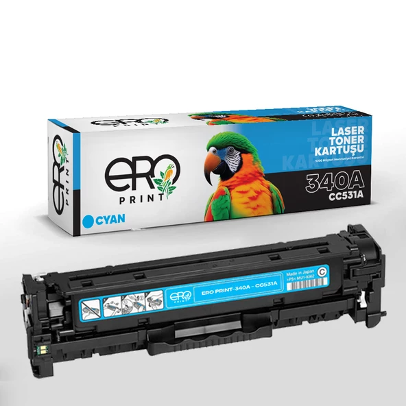 HP Color LaserJet CP2020 Mavi Muadil Toner