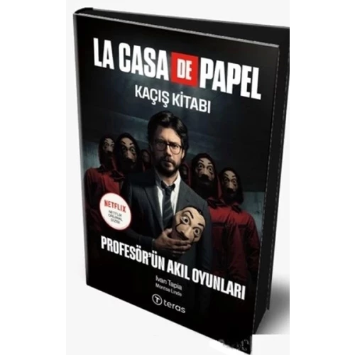 La Case De Papel Kaçış Kitabı - Profesör'ün Akıl Oyunları (Ciltli) (Maske Hediyeli)