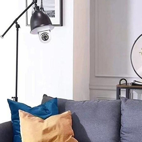 MBOIS Kamera Bebek , Pet , Yaşlı , Hasta , Bakıcı İzleme Duya Takılan Ampul Kamera (KAPIDA ÖDEME) - 7