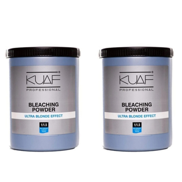 Kuaf Bleaching Powder Beyaz 900 gr Toz Saç Açıcı 2 Adet