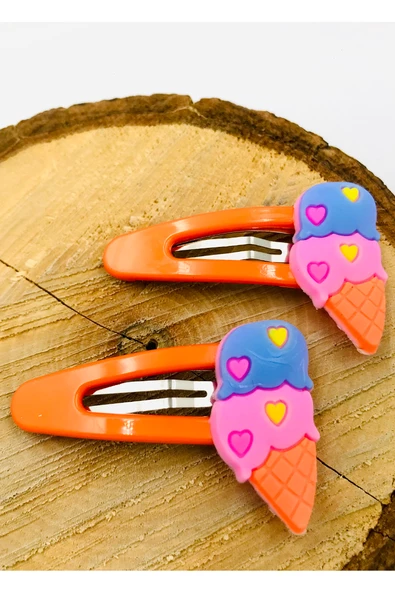 2 Li Figürlü Renkli Lüks Çıt Çıt Toka ürün görseli