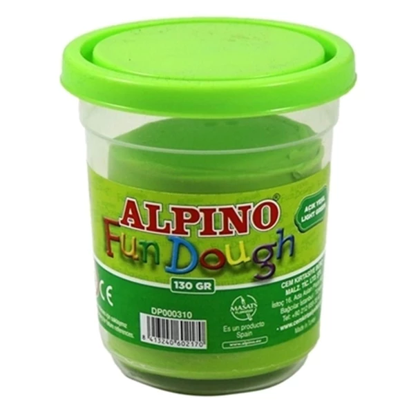 Alpino 130Gr Oyun Hamuru Açık Yeşil Dp000310