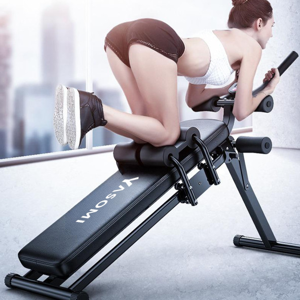 Yasomi YSM X-Fit 120 KG Kapasiteli Çok Fonksiyonlu Kalça ve Bel İnceltici Spor Benchi - 2