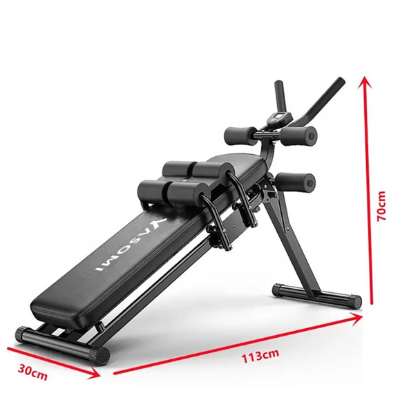 Yasomi YSM X-Fit 120 KG Kapasiteli Çok Fonksiyonlu Kalça ve Bel İnceltici Spor Benchi - 8