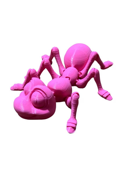3D Hareketli Karınca Figürlü Oyuncak - Pembe - 2