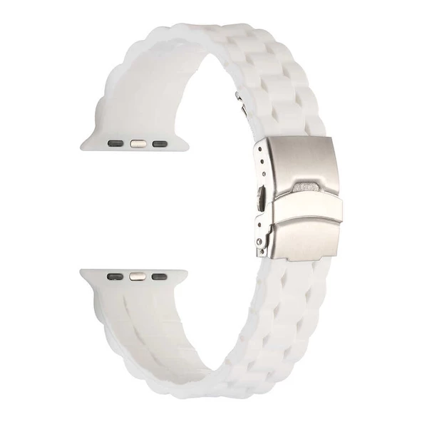 Gpack Apple Watch SE 2 2023 40mm Kordon Mat Silikon Ayarlanabilir KRD 72