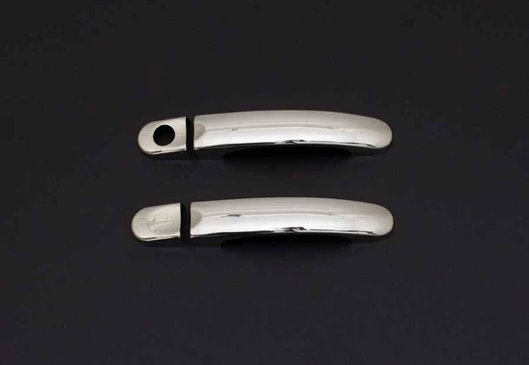 OMSA VW T5 Caravelle Krom Kapı Kolu 4 Parça Tek Delikli  2003 ve Sonrası - Resim 2