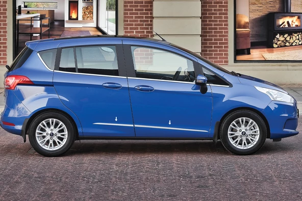 OMSA Ford B-Max Krom Yan Kapı Çıtası 4 Parça 2012-2017 Arası