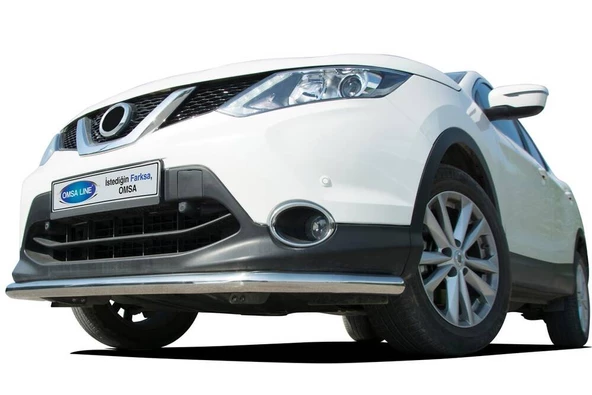 OMSA Nissan Qashqai Texas Ön Alt Koruma Çap:60 Krom 2014-2018 Arası - 3
