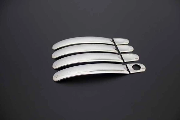 OMSA VW T5 Multivan Krom Deco Kapı Kolu 4 Kapı 1 Delik 2003 ve Sonrası - Resim 2