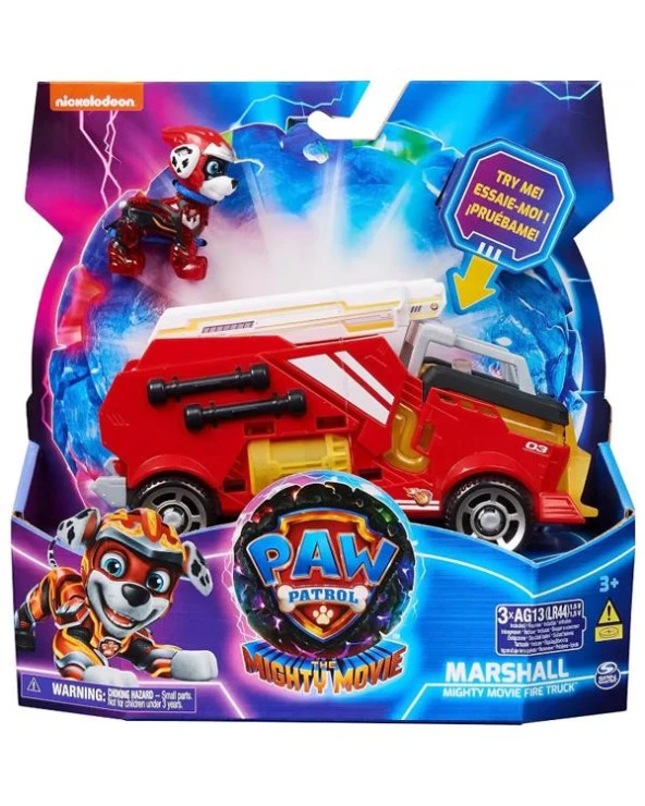 Paw Patrol The Mighty Movie Figür ve Araçları Marshall 20143008