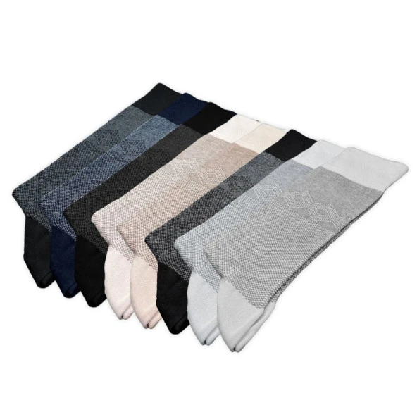Bambu Erkek Çorabı - Tumaniş - 8'li Set (17104) - 3