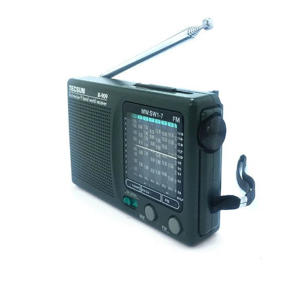Tecsun R-909 Dünya Radyosu AM/FM/SW - 2