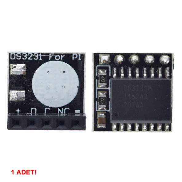 DS3231 Raspberry Pi RTC Zaman Saat Modülü  Mini IIC Gerçek Zaman Saniye Dakika Saat Gün Ay Yıl Tarih