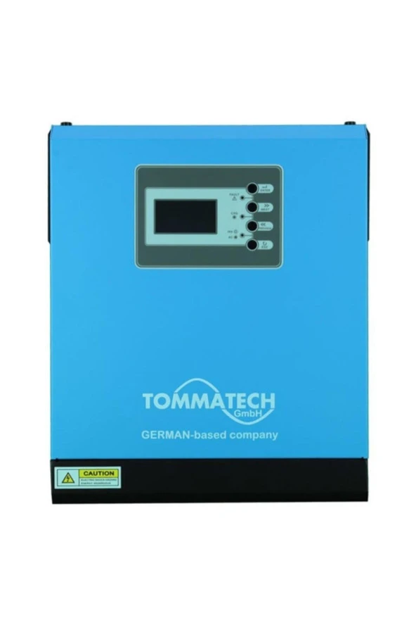 Tommatech  3000 W Watt 24 V Volt Tam Saf Sinüs Dalga Akıllı Inverter Pvm