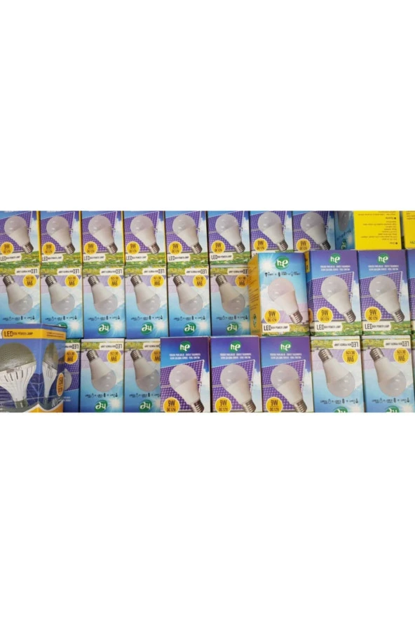 6 Adet Enerji Solar Led Ampül 12 Volt 9 Watt E27 Beyaz 70w Eşdeğer - 4