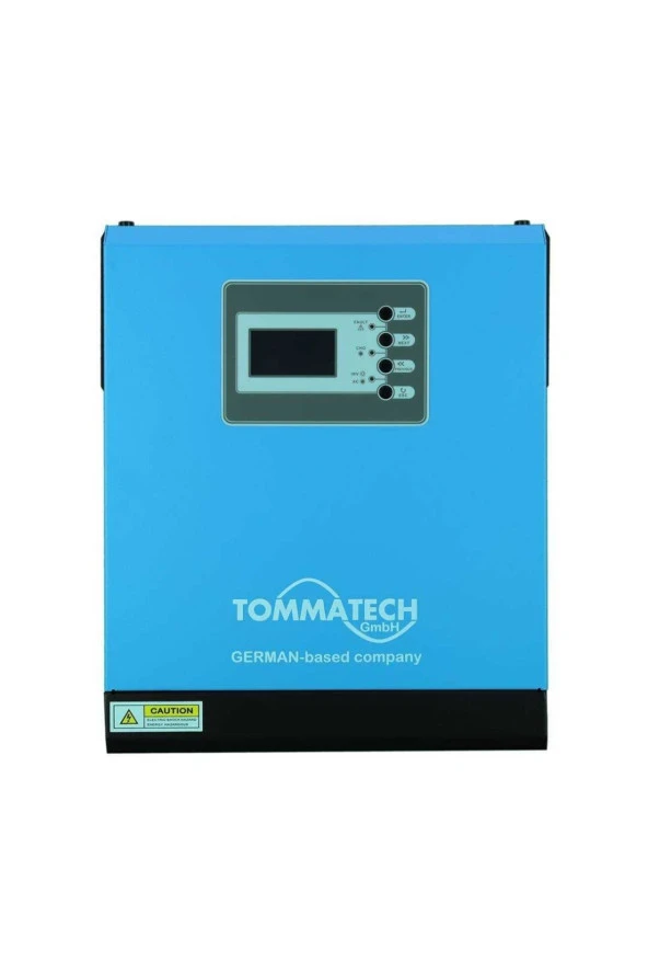 New 3k 24v Mppt 1faz Akıllı Inverter Çevirici Invertör