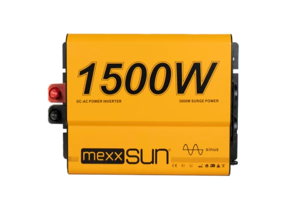 Mexxsun 1500 Watt Tam Sinüs Invertör 12 V/220 Volt Çevirici Inverter - 2