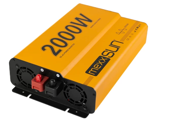 MEXXSUN 2000 W Watt Tam Sinüs Inverter 12v-220v Invertör - 3