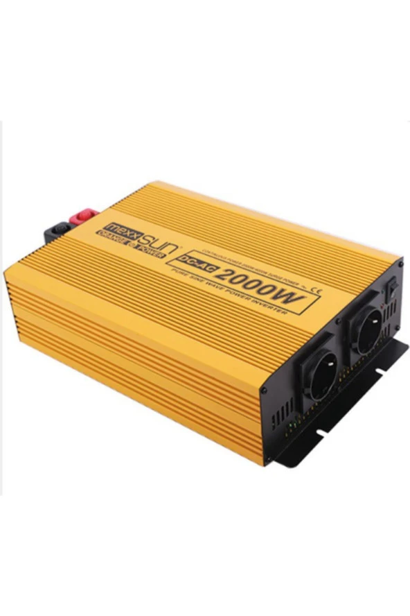 2000 W Watt 12 V Volt Tam Sinüs Inverter Çevirici Invertör