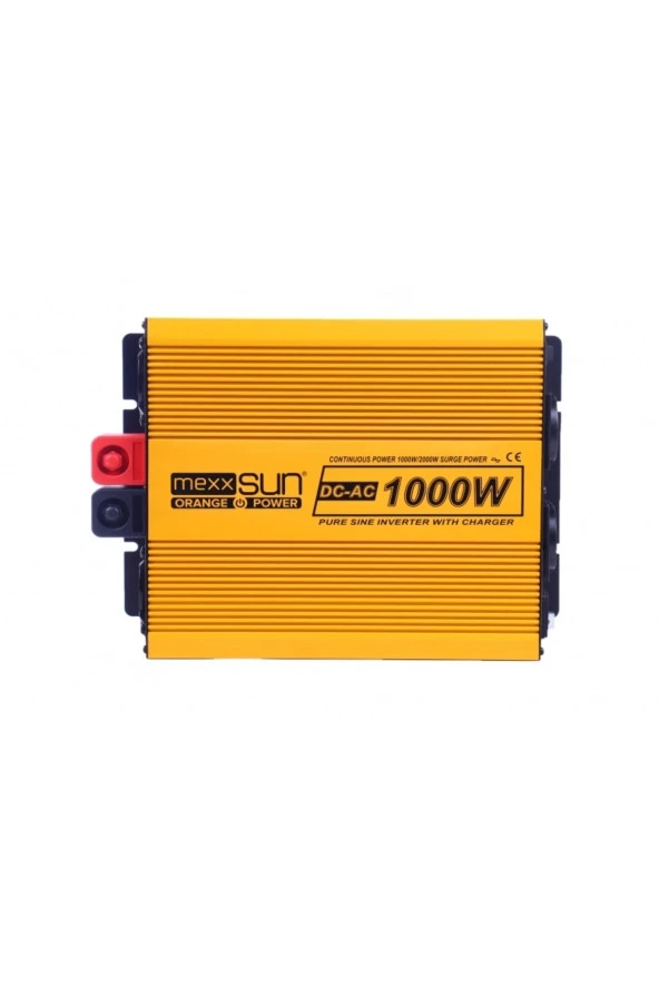 1000 Watt 12 Volt Invertör Tam Sinüs Şarjlı Inverter