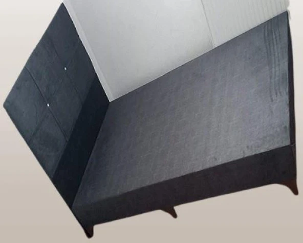 Baza Başlık Tek Kişilik 90292 100x200 Sandıksız Kör Tay Tüyü Kumaş  El Yapım - 2