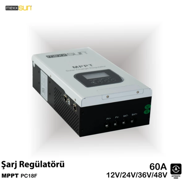 Mexxsun 12/24/48v 60a Mppt Şarj Regülatörü - 4