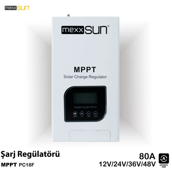 Mexxsun 12/24/48V 100A MPPT Şarj Regülatörü - 2