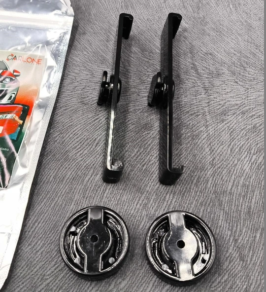 Hayalet Gizli Plakalık Siyah Model Takmatik Pratik Plakalık - 3