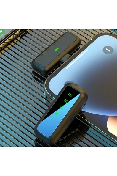 Iphone 15 Serisi Ve Android Uyumlu Kablosuz Yaka Mikrofonu Type-c Uyumlu Klipsli J11 - 6