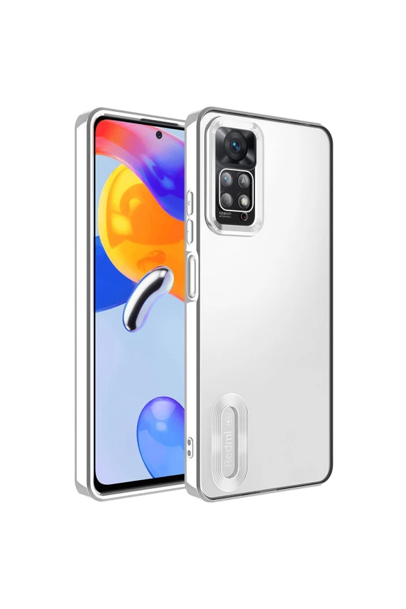 Xiaomi Redmi Note 12 Pro 4G ile Uyumlu Kılıf Kamera Korumalı Logo Gösteren Colored Z-omega ürün görseli