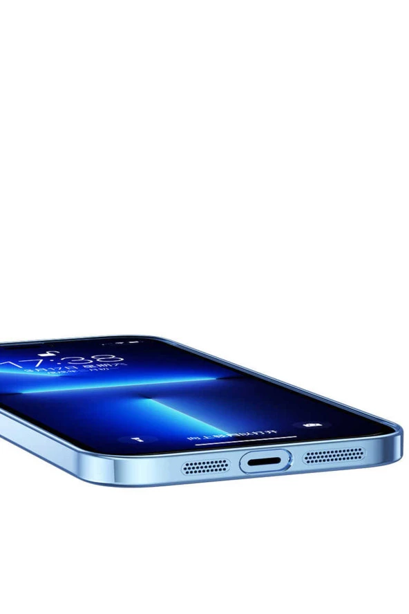 iPhone 14 Pro Max ile uyumlu Kılıf Şeffaf arka yüzey Sert PC Renkli Çerçeveli Z-Riksos Kapak - Resim 3