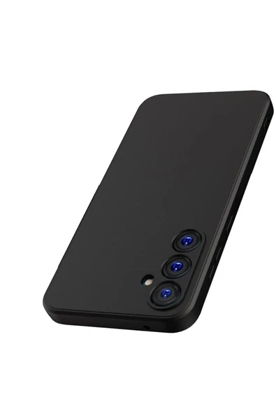 Samsung Galaxy S23 Fe ile uyumlu Kılıf Siyah Bye Kamera Korumalı Parmak izi yapmayan Galaxy S23 Fe - Resim 7