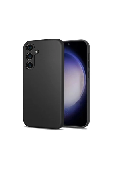 Samsung Galaxy S23 Fe ile uyumlu Kılıf Siyah Bye Kamera Korumalı Parmak izi yapmayan Galaxy S23 Fe - Resim 5