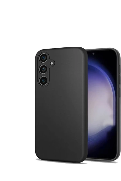 Samsung Galaxy S23 Fe ile uyumlu Kılıf Siyah Bye Kamera Korumalı Parmak izi yapmayan Galaxy S23 Fe - Resim 6