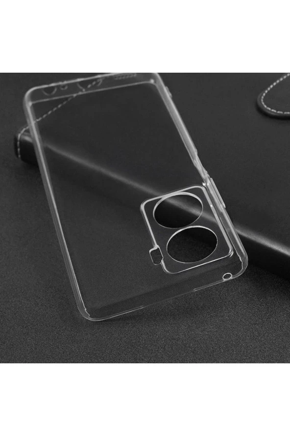 Tecno Camon 19 Pro ile uyumlu Kılıf Süper Şeffaf ve pürüzsüz Silikon Kapak - Resim 4