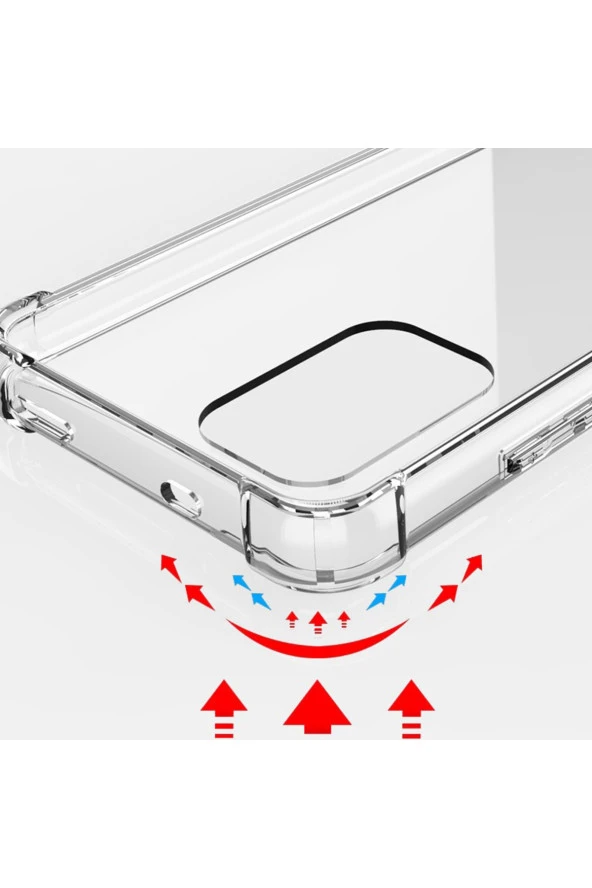 Xiaomi Redmi Note 10S ile uyumlu Kılıf Nitro Anti Shock Silikon - Resim 3