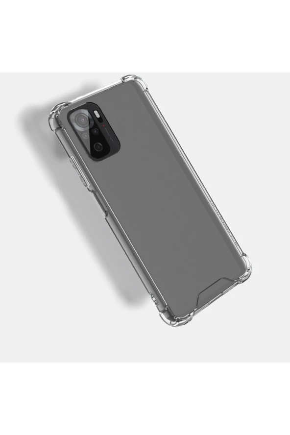 Xiaomi Redmi Note 10S ile uyumlu Kılıf Nitro Anti Shock Silikon - Resim 4
