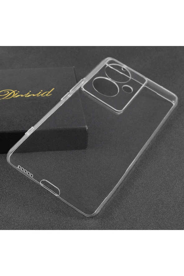 Vivo V29 Lite 5G ile Uyumlu Kılıf Süper Esnek Yapılı Kamera Korumalı Silikon Şeffaf Kapak - Resim 4