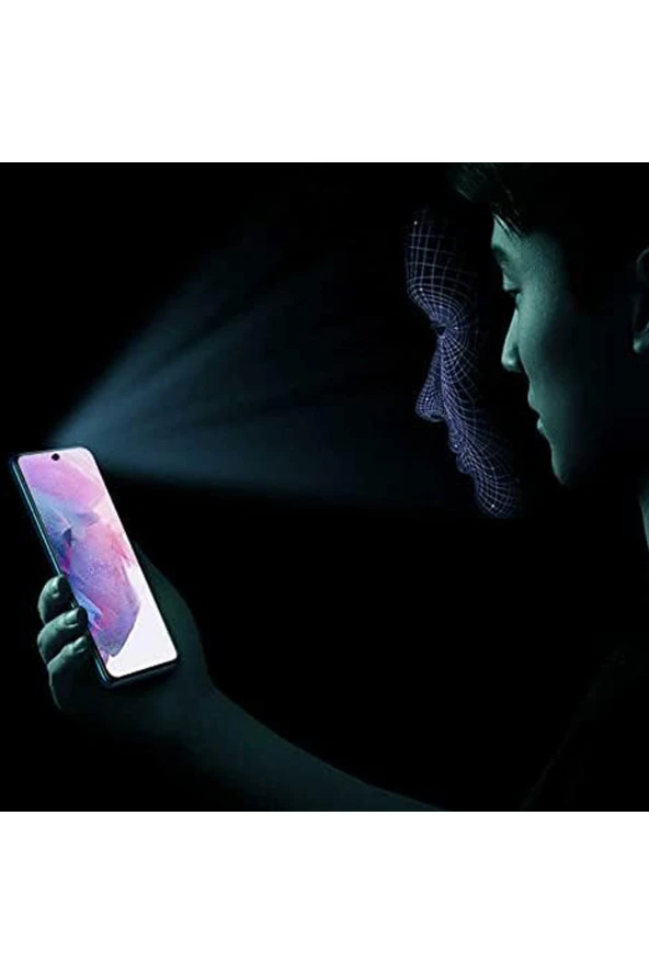 Galaxy S23 Fe ile Uyumlu Ekran Koruma Nano Kenarları Sert Seramic Siyah Çerçeveli 9H Sağlamlık - Resim 2