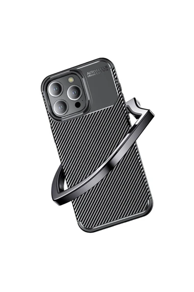 iPhone 15 Pro ile Uyumlu Silikon Kılıf Tpu Negro Silikon Ultra Slim Fit Kılıf - Resim 6