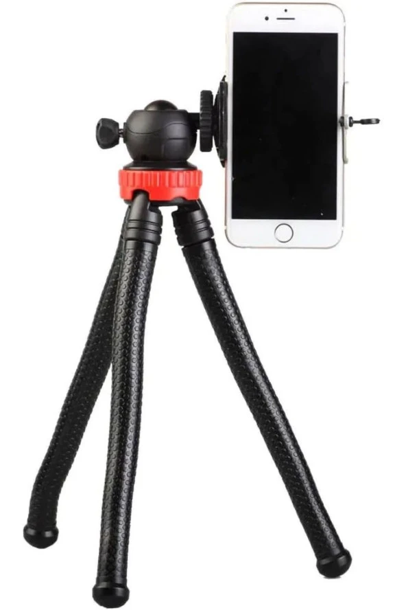 Flexible Youtuber 30cm Ahtapot 360 Derece 320gr Selfie Telefon Tutucu Tripod